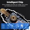 250W 6 Ports Car Charger Fast Charging PD QC3.0 USB C Car Phone Charger Type C Adapter In Car For iPhone Samsung Huawei Xiaomi