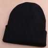 Mens Hat Beanie Ladies Womens Slouch Winter Ski Knitted Turn Up Neon Cap Warm