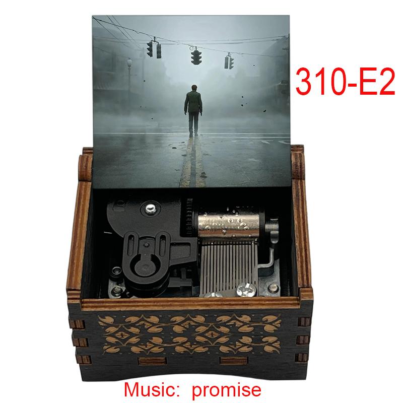 Spiel Silent Hill Hintergrundmusik Versprechen Angepasste 18-Ton-Musikdose Raumdekoration Ornamente Feiertagsgeschenke für Freunde 3
