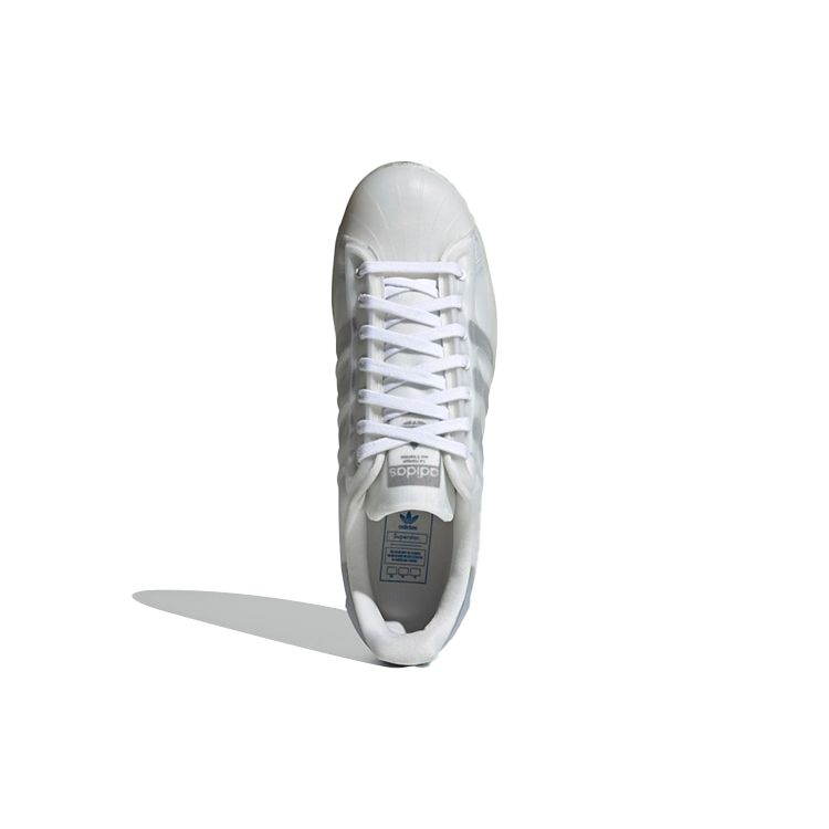 Adidas Superstar Futureshell White Bright Blue Unisex Sneakers Cloud-White Core-Black FX5551