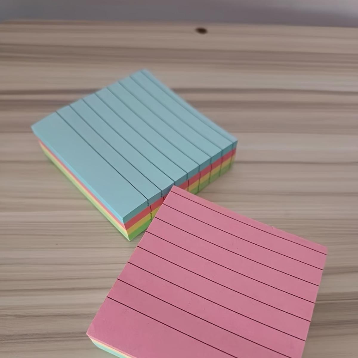 Colorful Thick Memo Paper - Convenient Creative Memo Book, Tearable Notebook, Easy To Remember, Strong Adhesive Convenience Sticker Super Practical 100 sheets