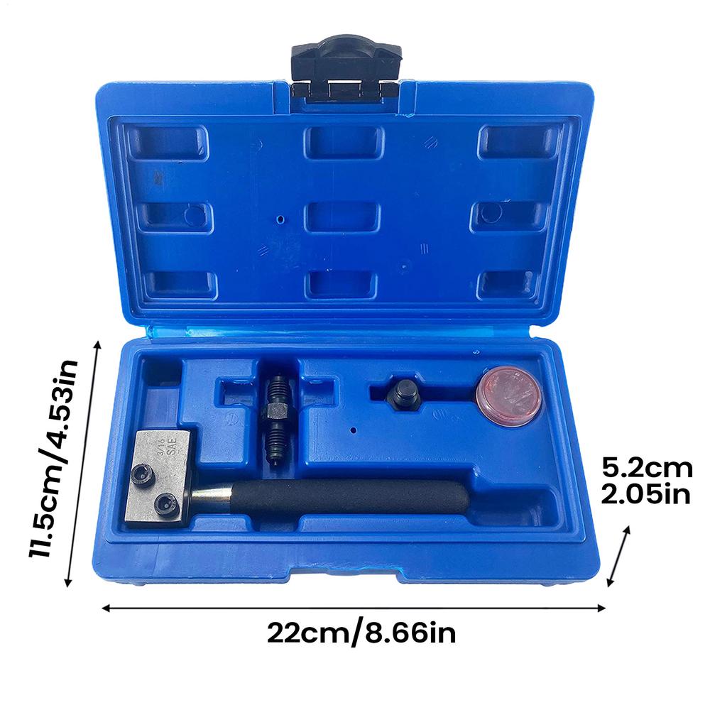 

Brake Flaring Tool Set Complete HVAC Auto Maintenance Brake Line Flaring Tool For Automotive Repair For Auto Maintenance