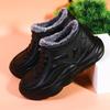 Waterproof snow boots winter velvet thickened warm outer wear water shoes rain boots rain shoes integrated cotton shoes