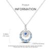 925 Sterling Silver Luminous Firefly Heart Shaped Zircon Pendant Necklace For Women Fashion Anniversary Birthday Jewelry Gifts