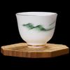 ZISIZ High-footed Inverted Rim Kung Fu Tea Cups