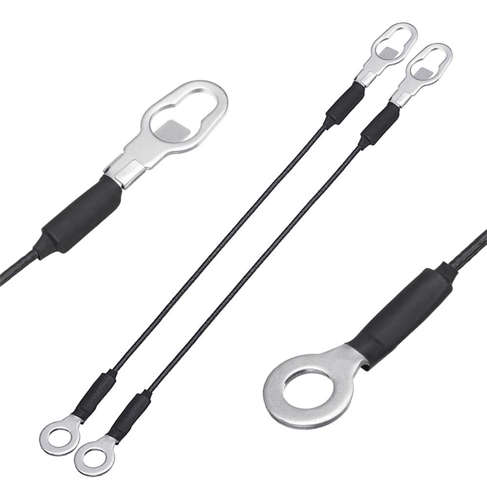 Rear Tailgate Cables Straps For 94-10 Ford Ranger Mazda B2300 B3000 Pickup Truck