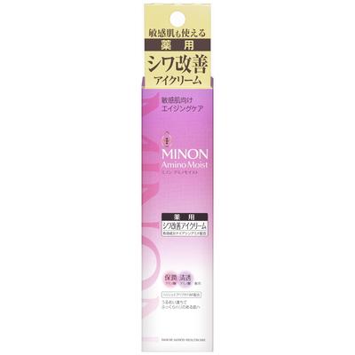 Minon Amino Moist Anti-Aging Eye Cream 25g | Sensitive & Dry Skin | Medicated Wrinkle Improving Eye Cream for Bright, Youthful Eyes