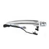 2Pcs Car Front Left Right Exterior Door Handles Silver ABS 826469N00A 806469N00A 806451AA0A For Nissan Leaf Maxima Murano Sentra