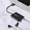 Portable HiFi Headphone Amplifier Amp 3.5mm Headset Amplifier Two-Stage GAIN