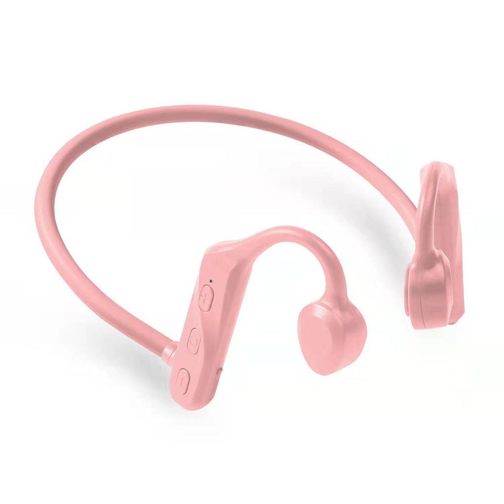 New K69 Sweat-Proof Bone & Sound Conduction Bluetooth 5.0 Back-Hook Wireless Sports Headset