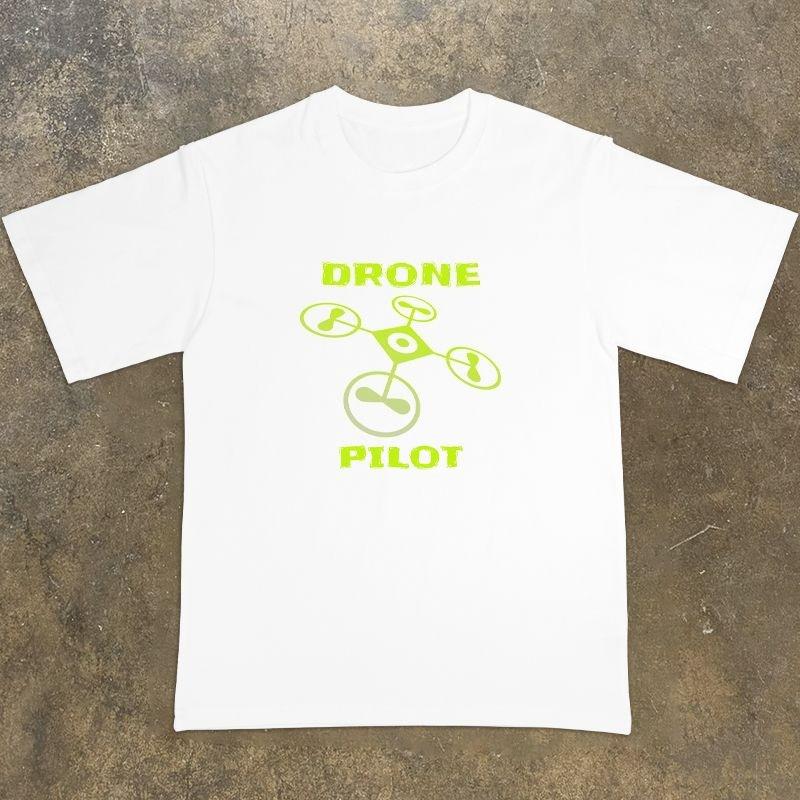 

Футболка с коротким рукавом, бренд американской уличной моды для энтузиастов дронов, мужские и женские топы с полурукавом из чистого хлопка 4XL