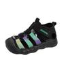 Boys hollow splicing breathable wear-resistant summer outdoor children wading sports hiking shoes bag head beach shoes