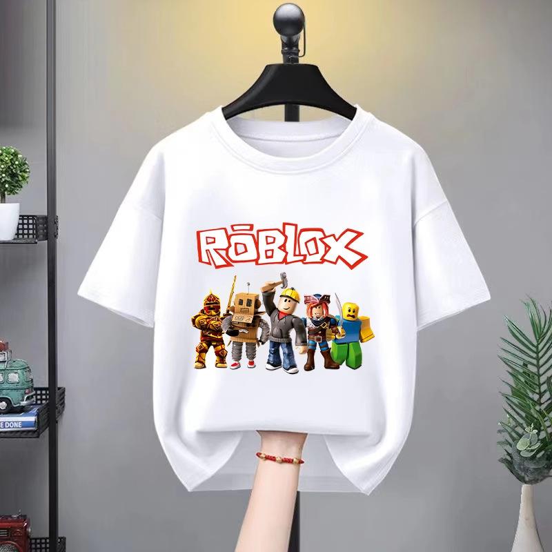 Children s short-sleeved T-shirts, versatile and casual, digitally printed T-shirts 100