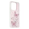 For Xiaomi Redmi Note 14 4G (163.25x76.55x8.16mm) TPU Case WANLONFENG AW Series PVC Butterfly Epoxy Phone Cover with HD Film