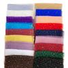 Modisches buntes Pailletten-Bandana 80cm*80cm Ultra-dünnes atmungsaktives Kopftuch Sommer Sonnenschutz