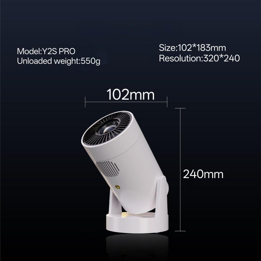 Y2S PRO HY300mini Portable Projector with Built-in Battery