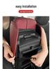 Multifunctional Leather Car Armrest Pad with Storage, Cup Holder, and Protective Cover