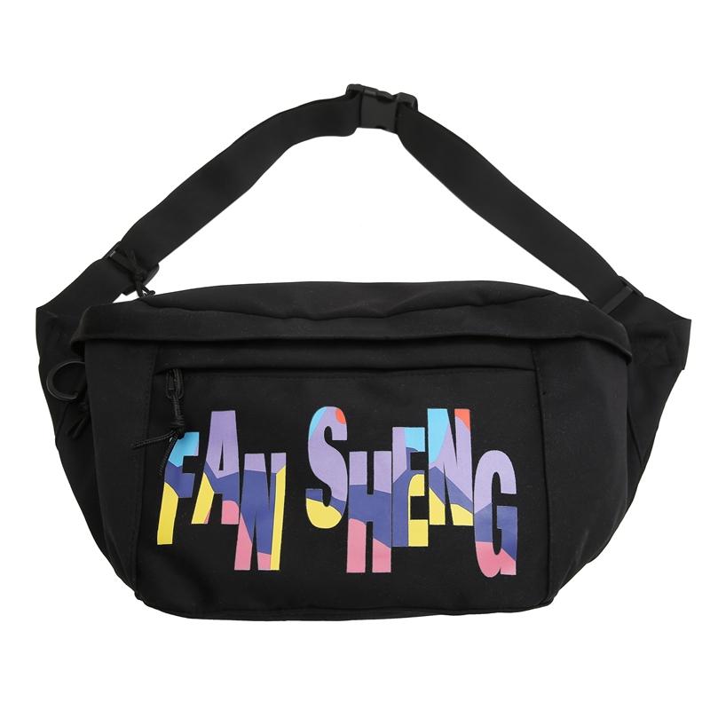 

Нагрудная сумка, мужская сумка через плечо, женская многофункциональная сумка на плечо, спортивная поясная сумка фиолетовый/чёрный