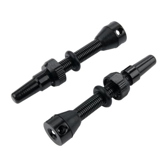 2Pcs 40mm CNC Alloy Tire Valve Stem for Tubeless Mountain Road