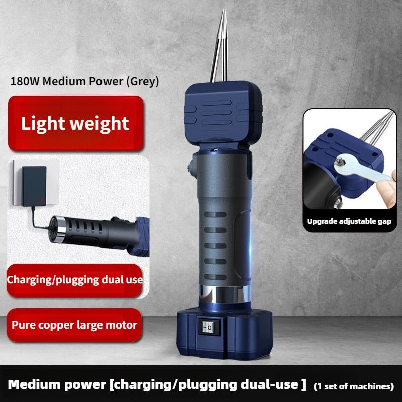 

Перезаряжаемая машина для быстрой эпиляции птицы Профессиональный инструмент для ощипывания кур и уток Портативный электрический эпилятор 180W Standard Style