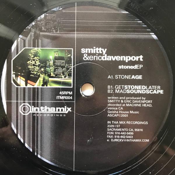 

12inch Record SMITTY ERIC DAVENPORT Stoned EP ITMR004 In Tha Mix Reco 2001 US Dance Electronica Used