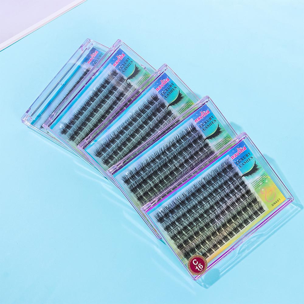 84 Clusters Thick Individual Eyelashes Bold Definition Cluster lashes Eyelash Extension