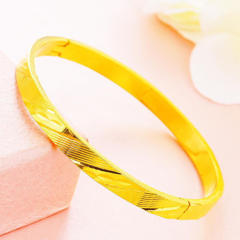 Buckle Women's Jewelry Frosted Open Bracelet Jewelry Bracelet