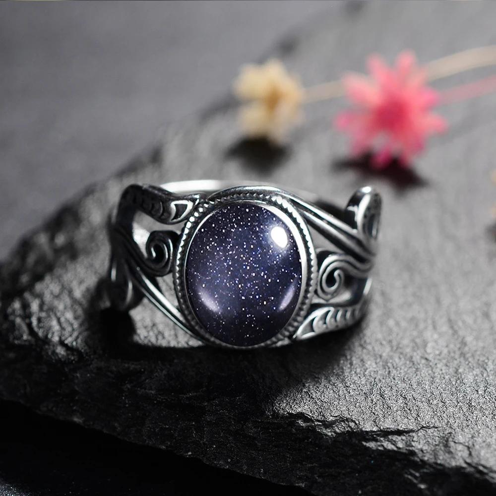 Vintage CopperPlated Natural 8x10MM Rose Quartz Rings Finger Ring for Women, Luxury Rhodochrosite Stone Jewelry 10