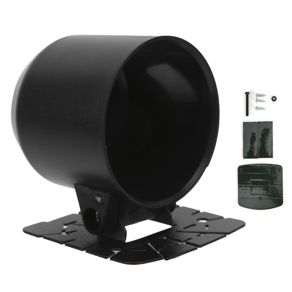 Speedometer Mount Heavy Duty Single Gauge Holder Black Universal for Car Truck Motorcycle