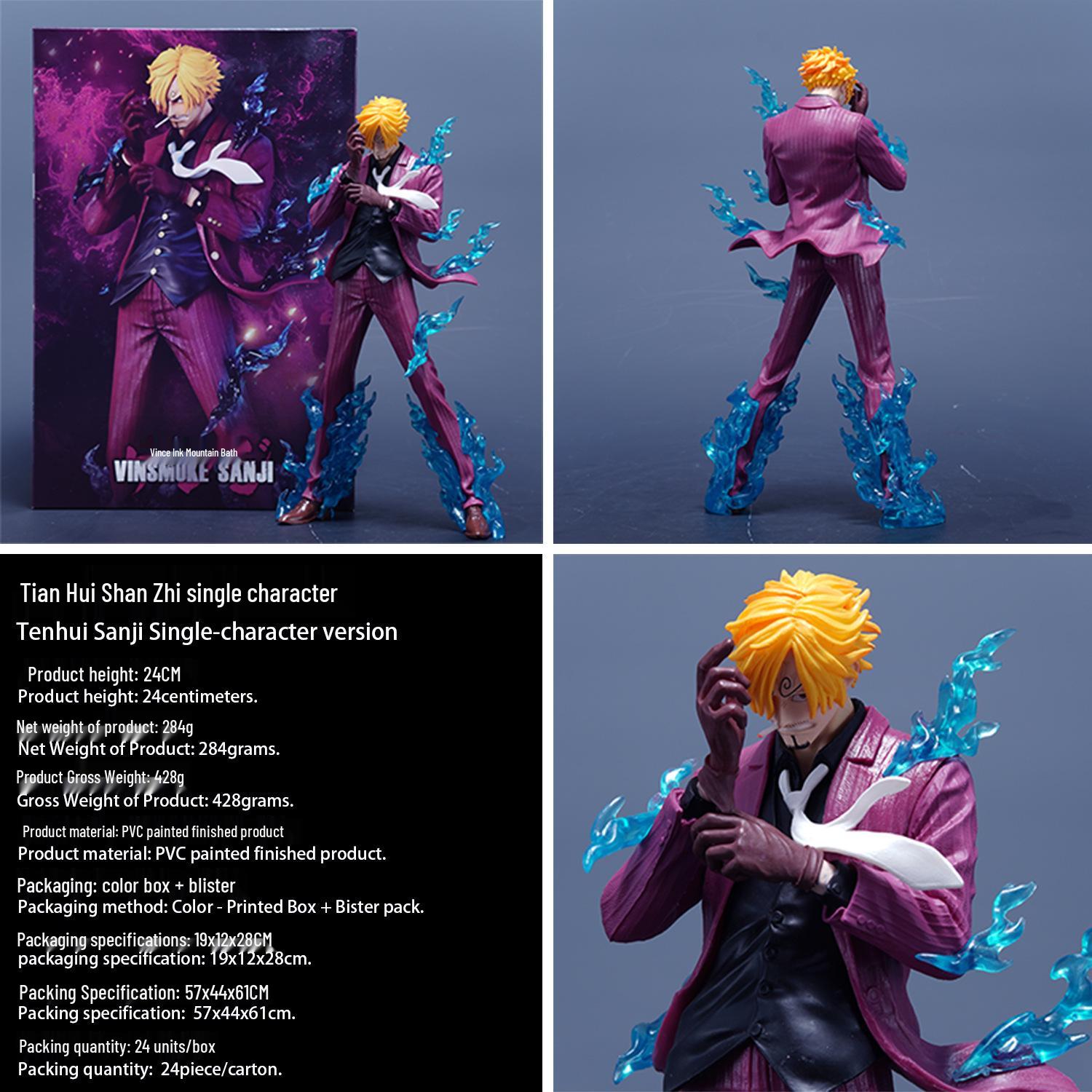 

Фигурка Санджи Tenkei Bursting - Аниме One Piece GK Модель Статуя Игрушка