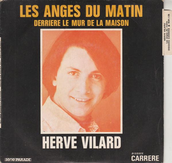 

7-дюймовая пластинка HERV VILARD Les Anges Du Matin 6061128 Disques Carrere 1970 Франция Поп Б/у