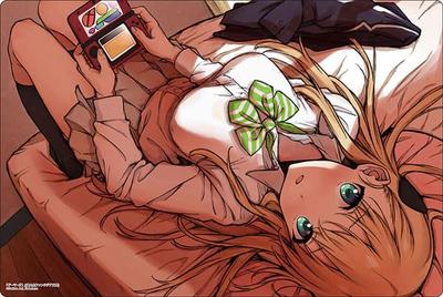 Bushiroad Rubber Mat Collection V2 Vol.1364 Fujimi Fantasia Bunko Gamers! "Tendo Karen