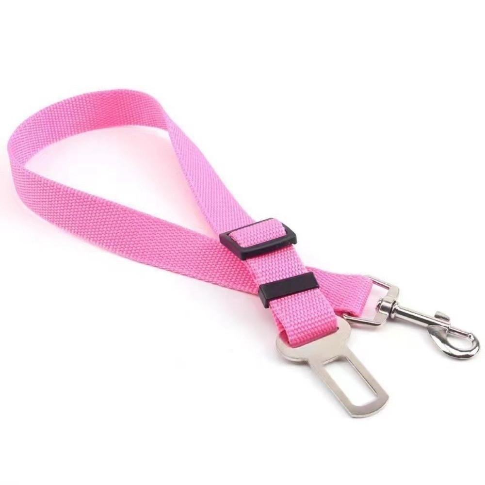 New Adjustable Dog Car Seat Belt Pet Seat Nylon Pet Safety Protector Lead Clip Dog Security Leash Car Seat
