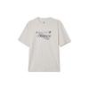 Converse T Shirts Unisex Gray Crew Neck Moderate Straight Fit 10024870-A01