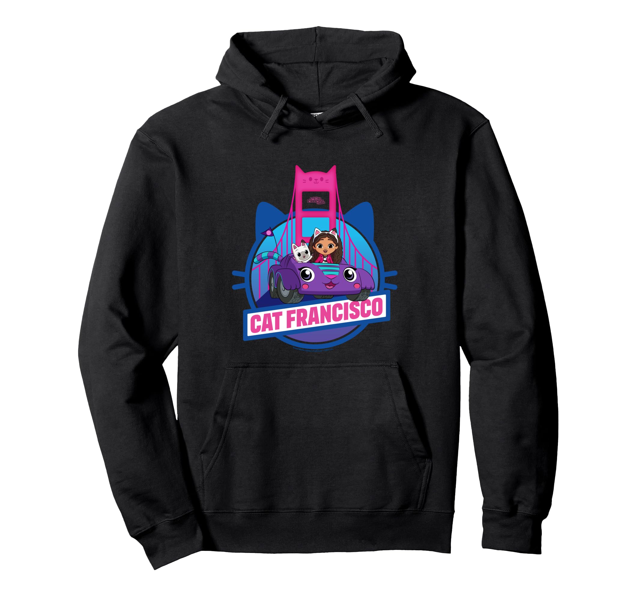 

DreamWorks Gabby s Dollhouse The Movie Cat Francisco Racer Hoodie