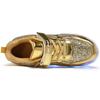 27-40 leuchtende Kinder-Sportschuhe können aufgeladen und auf leuchtende LED-Kinder-Leuchtschuhe für Mädchen umgestellt werden