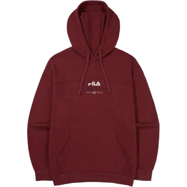 FILA Sweatshirt Unisex Dark Red FS2POG3112X-WIN 095(M)