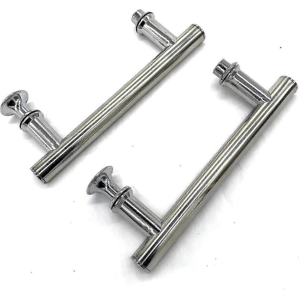 145mm (14.5cm) Chrome ABS Shower Door Handle, Hole to Hole2 Pieces