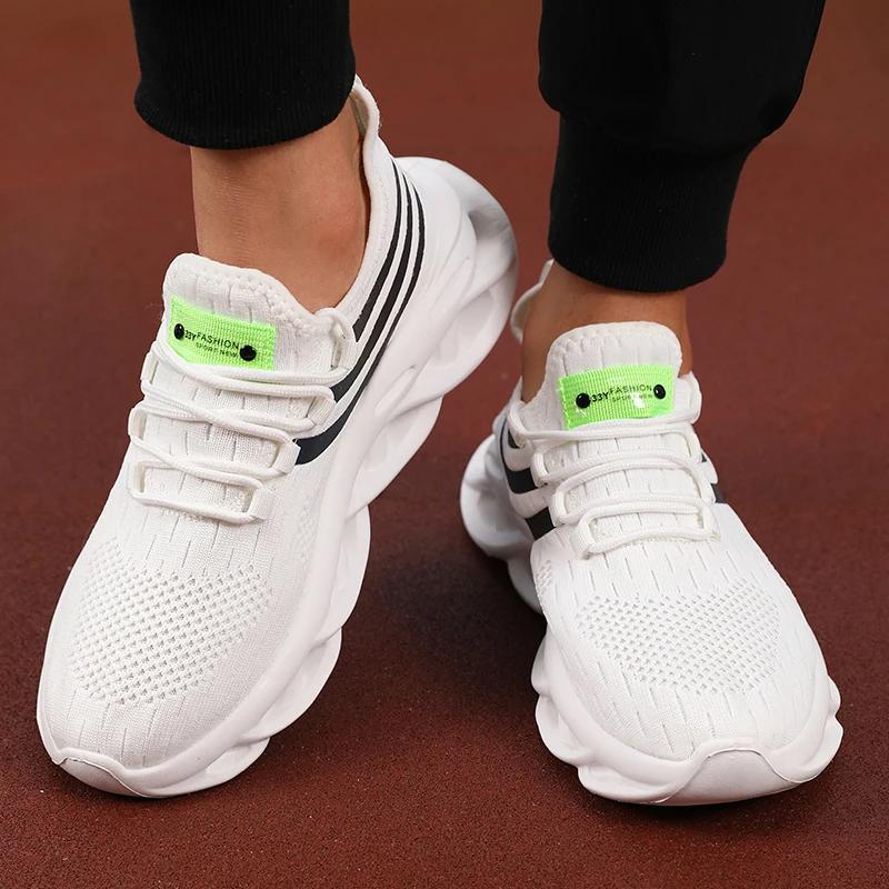 

Casual Shoes for Men Summer New Style Mesh Breathable Lightweight Cushioned Comfortable Sports Walking Shoes for Men and Women 36