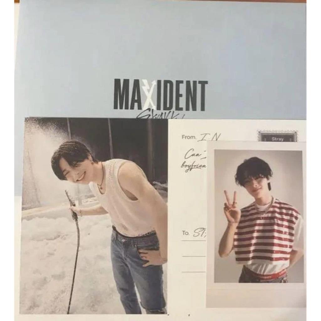 STRAY KIDS MAXIDENT OFFICIAL LOVE LETTER Photo Card SET