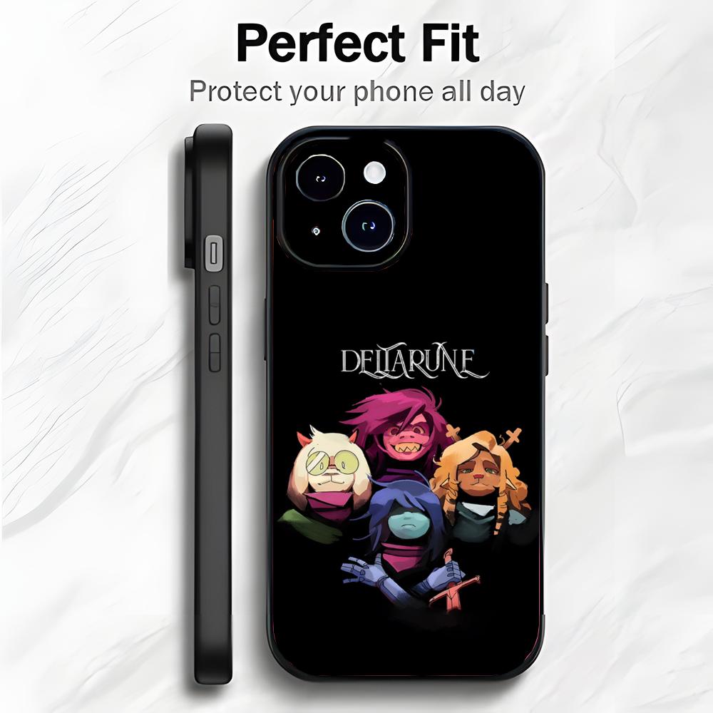 Classic Indie RPG Game D-Deltarune Phone Case Phone Case Soft Packaging Lightweight For iPhone17 16 15 14 13ProMax
