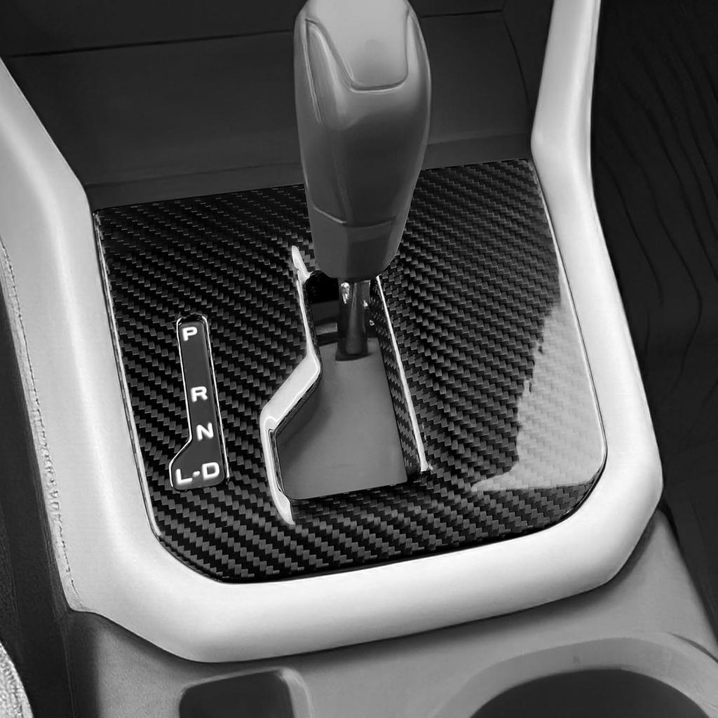 AIRSPEED for Subaru Forester 2025 2026 Soft Carbon Fiber Gear Shift Panel Cover Center Console Interior Trim Black, General Version