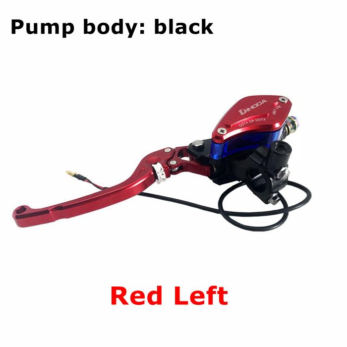 14mm Kolbenhebel Verstellbarer Griff Hydraulische Kupplung Bremspumpe Hauptzylinder Motorrad Racing Universal Für HONDA Yamaha