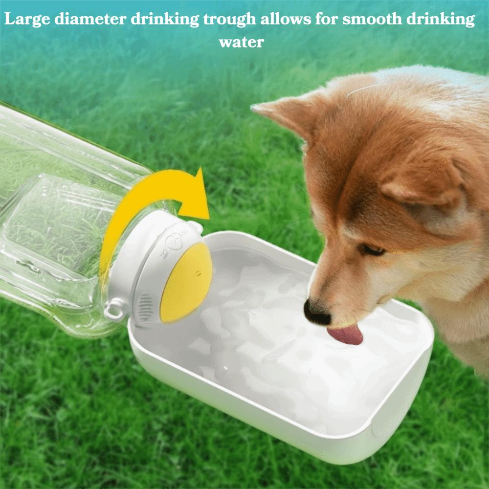 Large Capacity Pet Water Bottle 1000ML Water Bowl Dog Water Cup  for Pet Outdoor Walking
