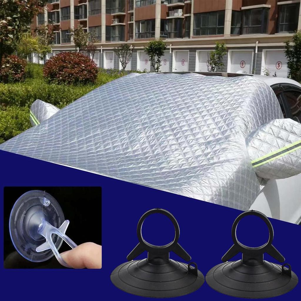 10PCS Car Window Suction Cup Car Glass Windshield Sunshade Suction Cups PVC Sucker Car Interior Accessories for Automotive Visor