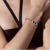 Quaste oder Schnalle Vielseitiges Hohl Einfaches Armband für Damen