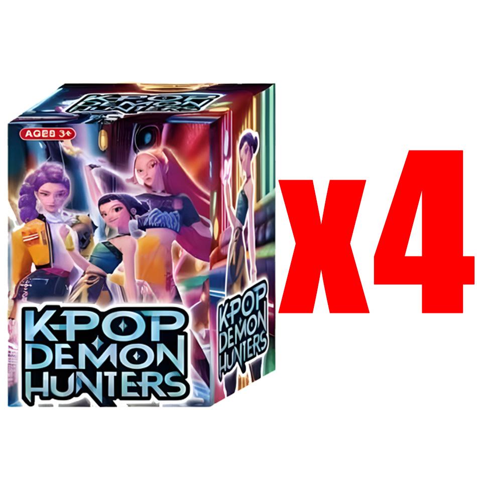 18-Pack Blind Box Anime Demon Hunters Girls Action Figures Rumi Mira Zoe Figuras De PVC Collectible Toys 5.3-11.5cm