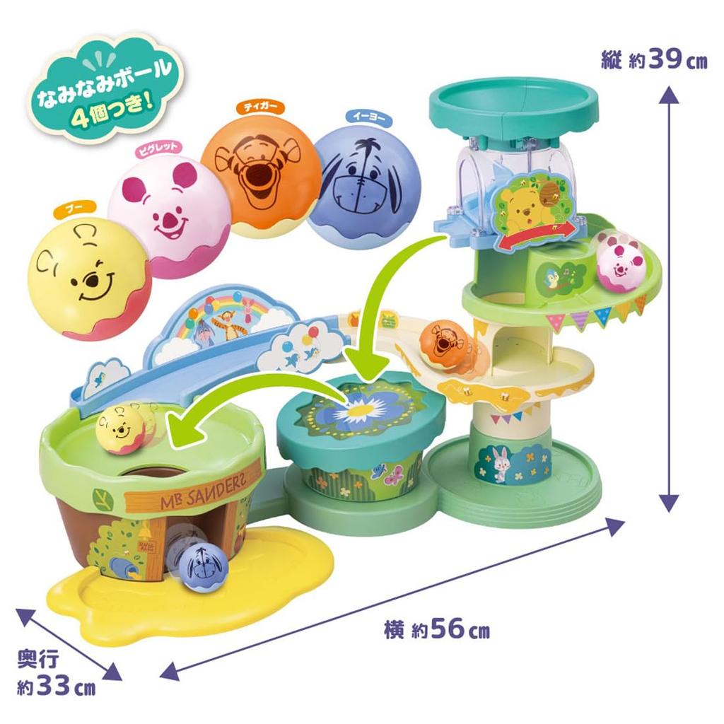 Takara Tomy Disney Мяч Медовый Лес Горка Винни-Пух Прыгает!