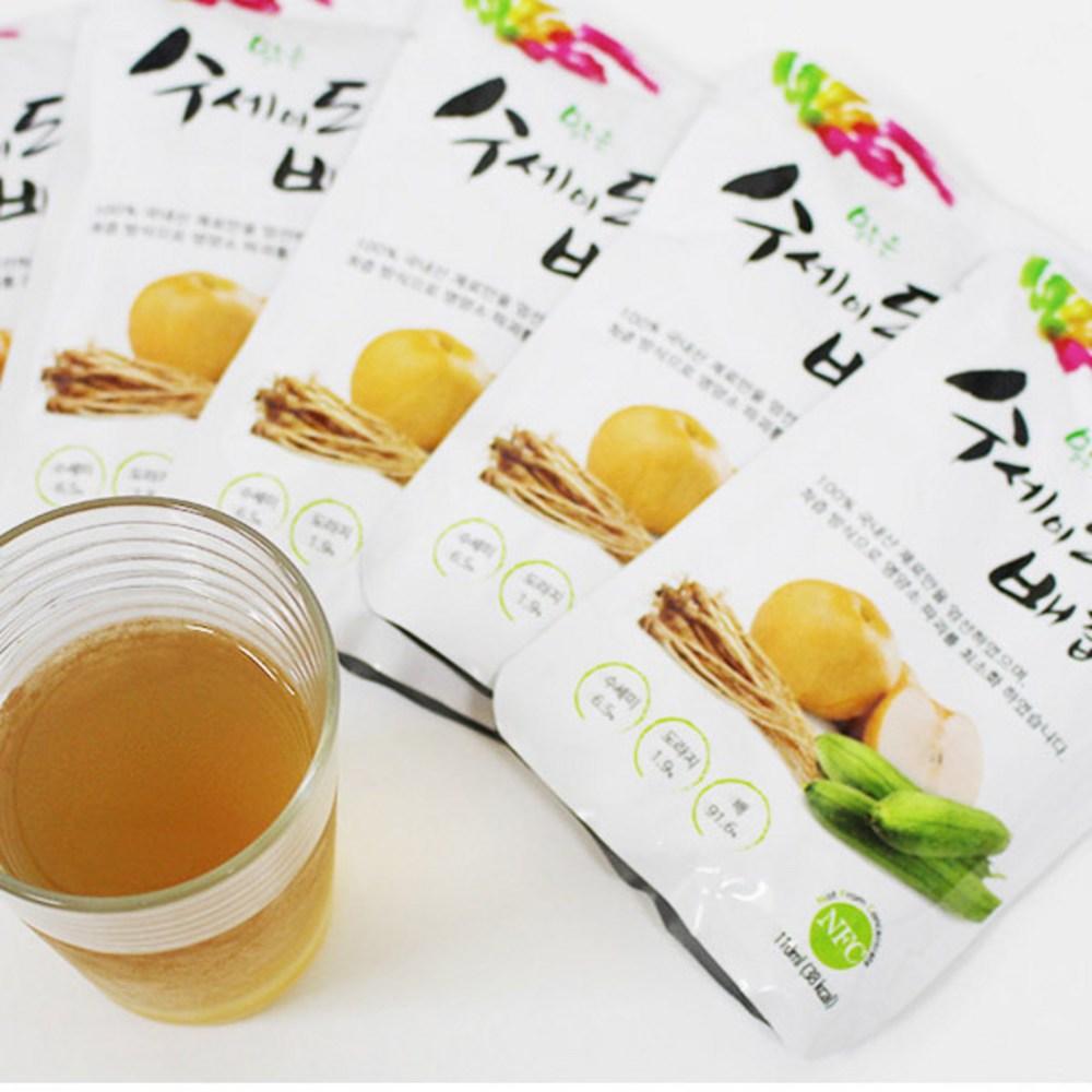 Additive-free Clear Loofah, Balloon Flower, and Pear Juice, Ground and Extracted, 60 pcs, 110ml