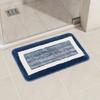 Bathroom Anti-Slip Mat, Ultra Soft Water-Absorbent Fiber Bath Mat, Non-Slip Thick Cushioned Floor Mat, for Tub Home Decor Accessories